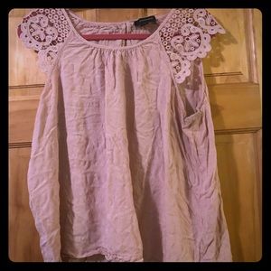 Blush blouse